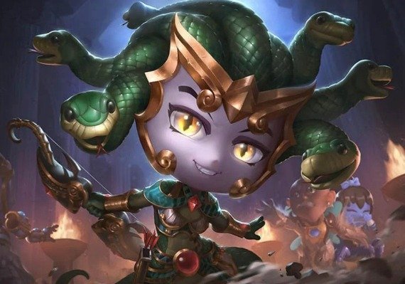 SMITE - Snakey Chibi Medusa Skin DLC EN Global screenshot 2