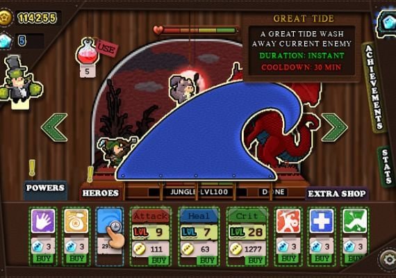 Tap heroes EN Global screenshot 2