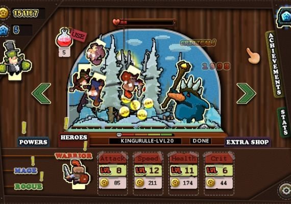 Tap heroes EN Global screenshot 3