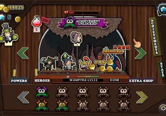 Tap heroes EN Global screenshot 4