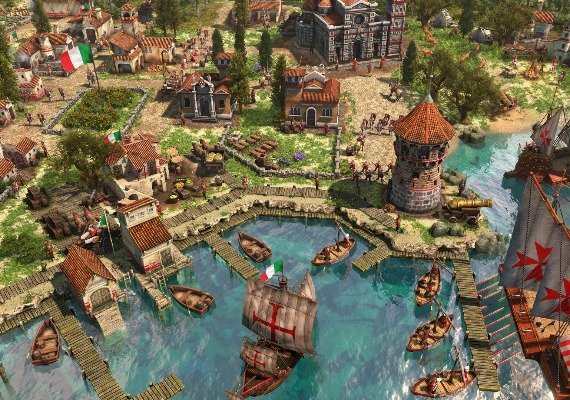 Age of Empires III: Knights of the Mediterranean DLC Definitive Edition EU screenshot 2