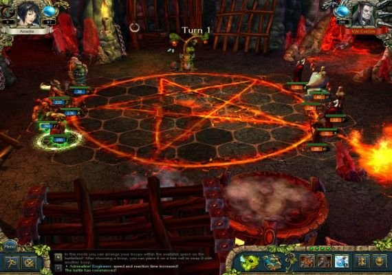 King's Bounty: Crossworlds EN/DE/IT/PL/CS/RU/ZH/ES Global screenshot 2