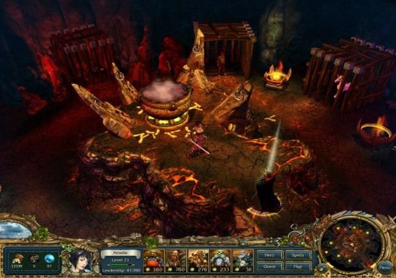 King's Bounty: Crossworlds EN/DE/IT/PL/CS/RU/ZH/ES Global screenshot 3