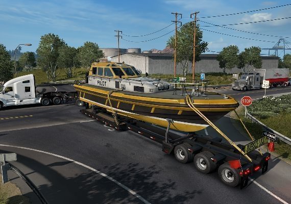 American Truck Simulator - Special Transport DLC EU screenshot 4