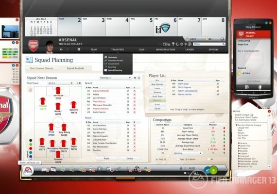 FIFA Manager 13 EN/DE/FR/IT Global screenshot 3