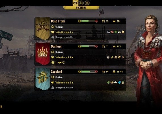 Surviving the Aftermath: New Alliances DLC EN/DE/FR/PL/PT/RU/ZH/ES Global screenshot 3