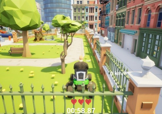 Lawnmower Game: Mortal Race EN Global screenshot 2