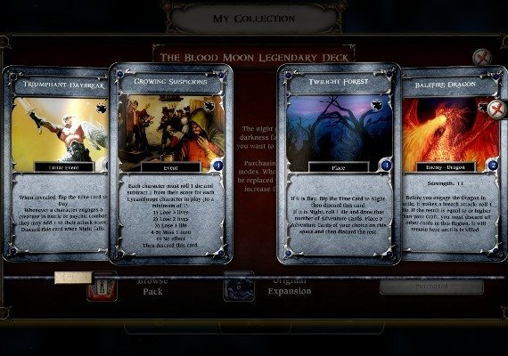 Talisman: The Blood Moon Expansion - Legendary Deck DLC EN/DE/FR/IT/PL/RU/ES Global screenshot 3