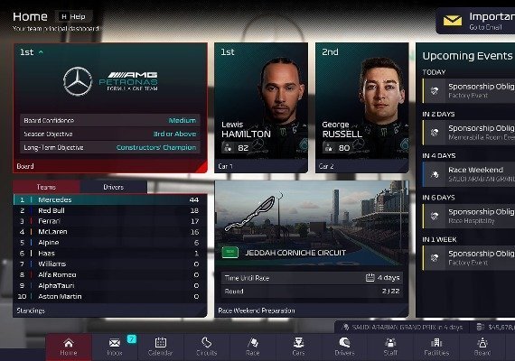 F1 Manager 2022 EU screenshot 2