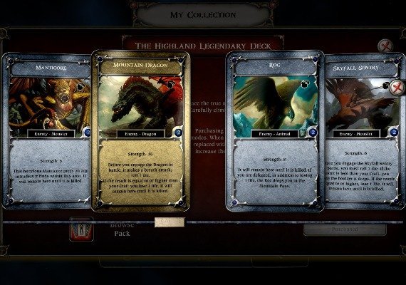 Talisman: The Highland Expansion - Legendary Deck DLC EN/DE/FR/IT/PL/RU/ES Global screenshot 2
