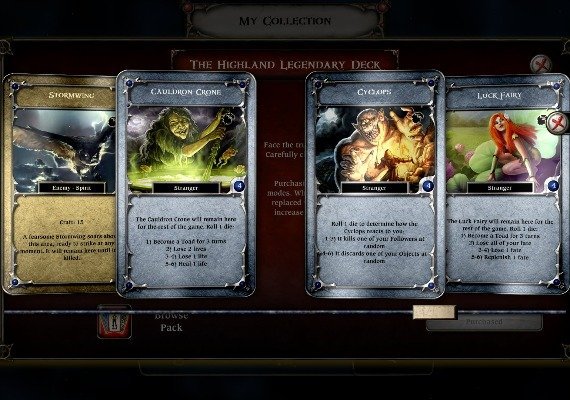 Talisman: The Highland Expansion - Legendary Deck DLC EN/DE/FR/IT/PL/RU/ES Global screenshot 3