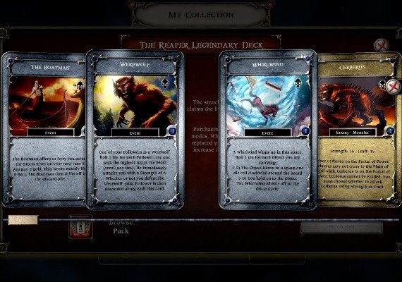 Talisman: The Reaper Expansion - Legendary Deck DLC EN/DE/FR/IT/PL/RU/ES Global screenshot 2
