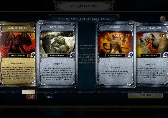 Talisman: The Reaper Expansion - Legendary Deck DLC EN/DE/FR/IT/PL/RU/ES Global screenshot 3