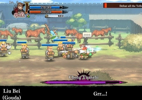 River City Saga: Three Kingdoms EN/FR/JA/KO/ZH/ZH Global screenshot 2