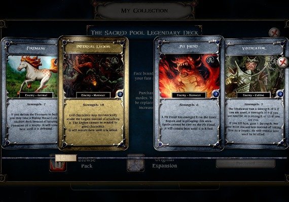 Talisman: The Sacred Pool Expansion - Legendary Deck DLC EN Global screenshot 2