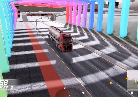 Truck Simulator in City EN/DE/FR/IT/DA Global screenshot 2