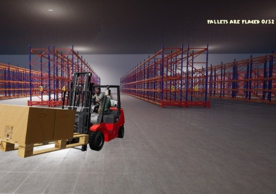 Warehouse Simulator: Forklift Driver EN Global screenshot 2