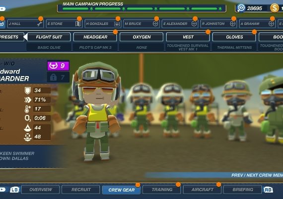 Bomber Crew: USAAF DLC EN/DE/FR/PL/RU/ES Global screenshot 4
