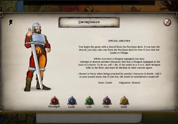 Talisman Character - Swordsman DLC EN Global screenshot 4