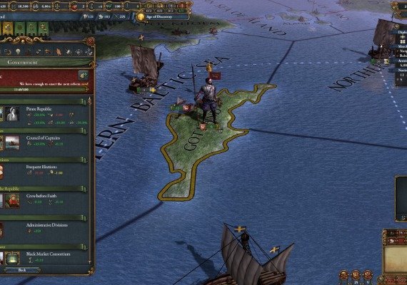 Europa Universalis IV: Lions of the North DLC EN/DE/FR/ES Global screenshot 4