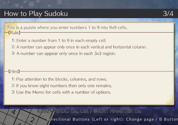 Puzzle by Nikoli W Sudoku EN Argentina screenshot 4