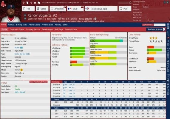 Out of the Park Baseball 17 EN Global screenshot 2