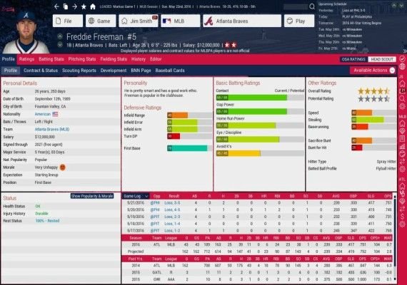 Out of the Park Baseball 17 EN Global screenshot 3