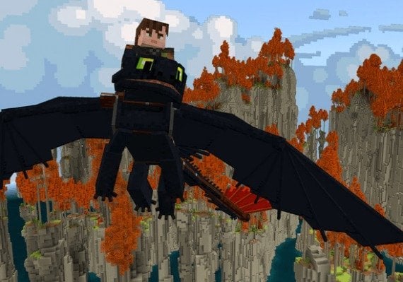 Minecraft - How To Train Your Dragon DLC EN EU screenshot 2