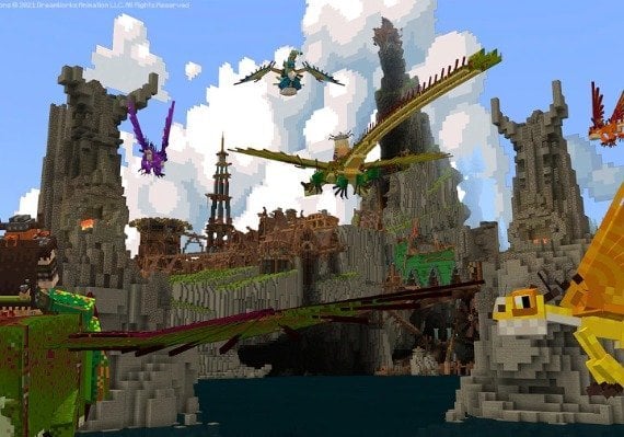 Minecraft - How To Train Your Dragon DLC EN EU screenshot 3