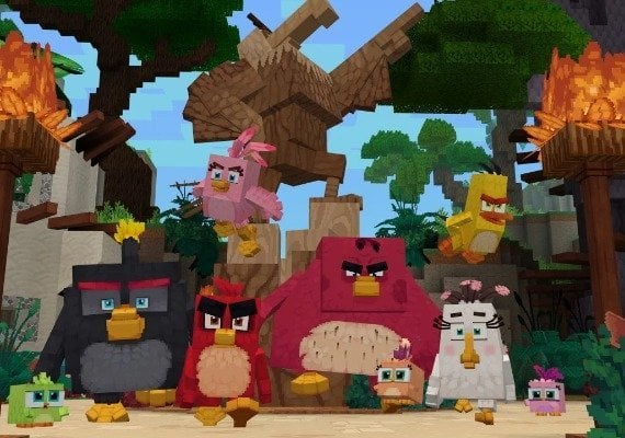Minecraft - Angry Birds DLC EN Argentina screenshot 2