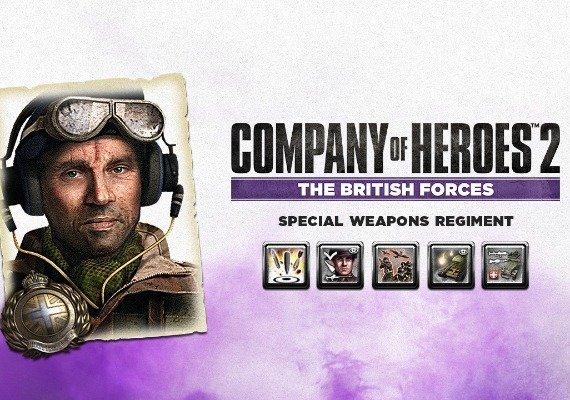 Company Of Heroes 2: British Commander - Special Weapons Regiment DLC EN/DE/FR/IT/PL/CS/RU/ES EU