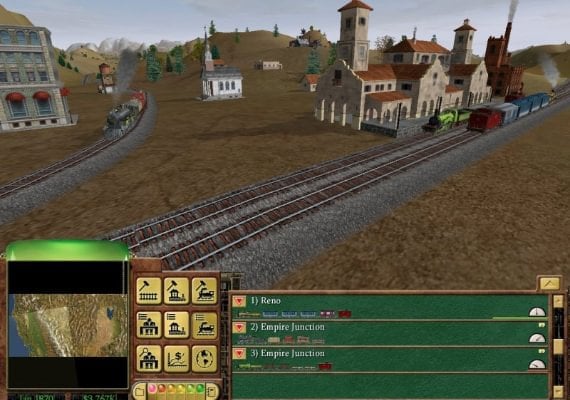 Railroad Tycoon 3 EN/DE/FR/IT/ES Global screenshot 3