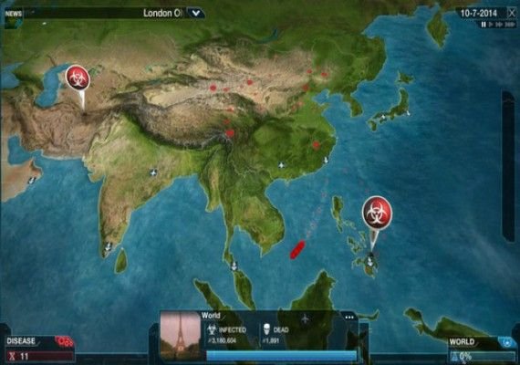 Plague Inc: Evolved EN/DE/FR/IT Global screenshot 3