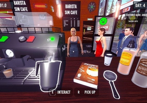 Barista Simulator EN/JA/PT/TR Global screenshot 2