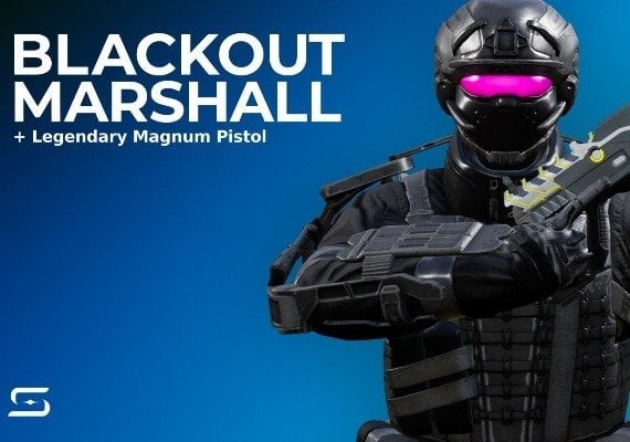 Splitgate - Blackout Marshall Character + Legendary Magnum Pistol DLC EN Global screenshot 2