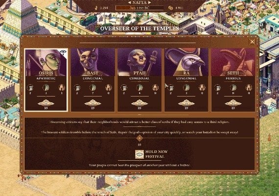 Pharaoh: A New Era EN/DE/FR/IT/ES Global screenshot 2