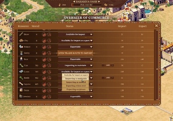 Pharaoh: A New Era EN/DE/FR/IT/ES Global screenshot 4