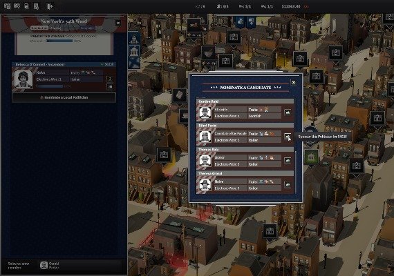 City of Gangsters: Shadow Government DLC EN/DE/FR/RU/ZH/ES Global screenshot 2