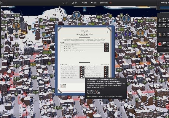 City of Gangsters: Shadow Government DLC EN/DE/FR/RU/ZH/ES Global screenshot 4