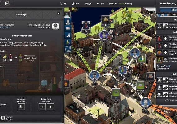 City of Gangsters: The Italian Outfit DLC EN/DE/FR/RU/ZH/ES Global screenshot 4