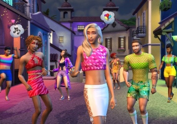 The Sims 4: Carnaval Streetwear Kit DLC Global screenshot 2