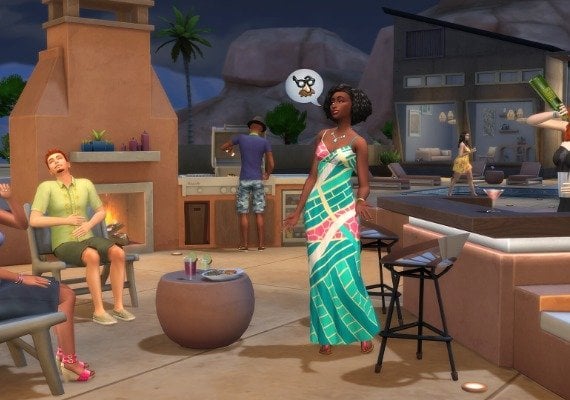 The Sims 4: Desert Luxe Kit DLC Global screenshot 2