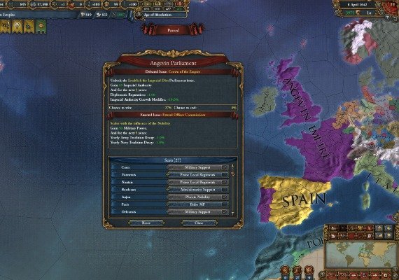 Europa Universalis IV: Domination DLC EN/DE/FR/ES Global screenshot 3