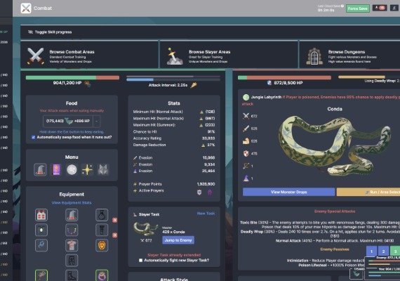 Melvor Idle: Throne of the Herald DLC EN Global screenshot 2