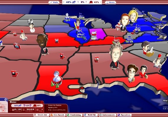 The Political Machine 2016 EN Global screenshot 2