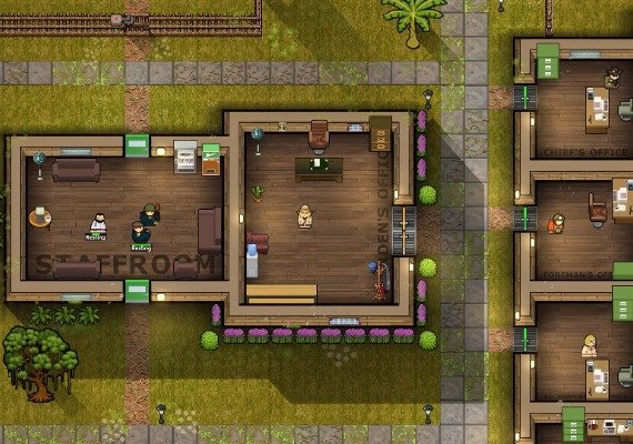 Prison Architect: Jungle Pack DLC Global screenshot 2