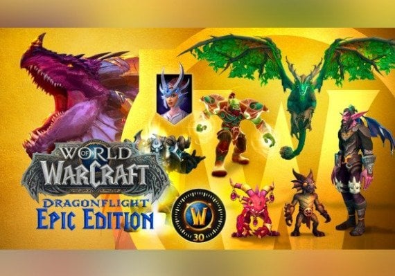 WoW World of Warcraft: Dragonflight DLC Epic Edition EN EU