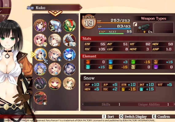 Fairy Fencer F: Refrain Chord EN North America screenshot 3