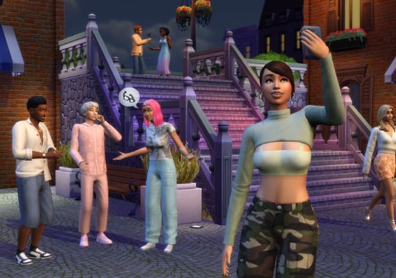 The Sims 4: Moonlight Chic Kit DLC Global screenshot 3