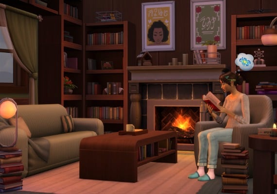The Sims 4: Book Nook Kit DLC Global screenshot 2